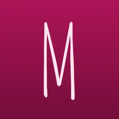 МегаФон, сеть салонов связи, лого-визитка